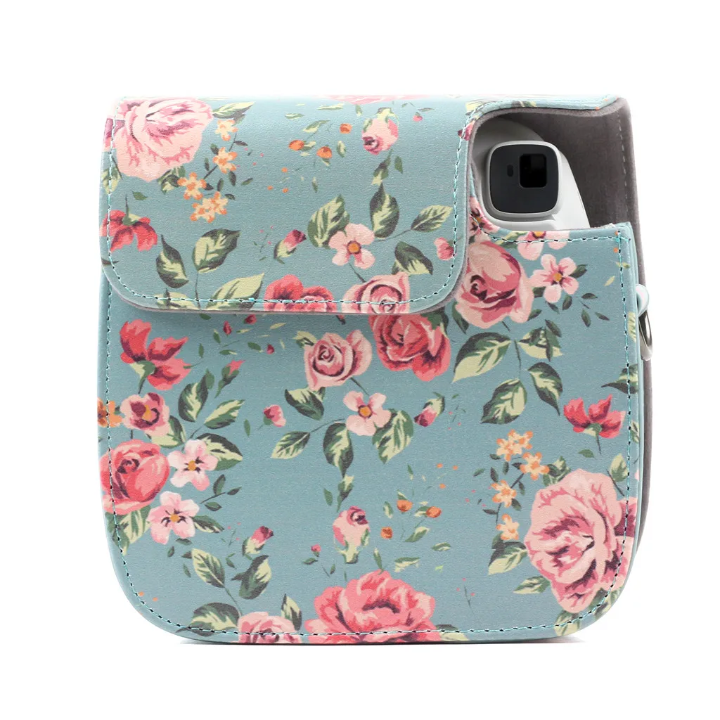 Мини-чехол для камеры Fujifilm Instax Mini 8 8+ 9 Polaroid чехол для камеры из искусственной кожи с плечевым ремнем аксессуары для фотосумки