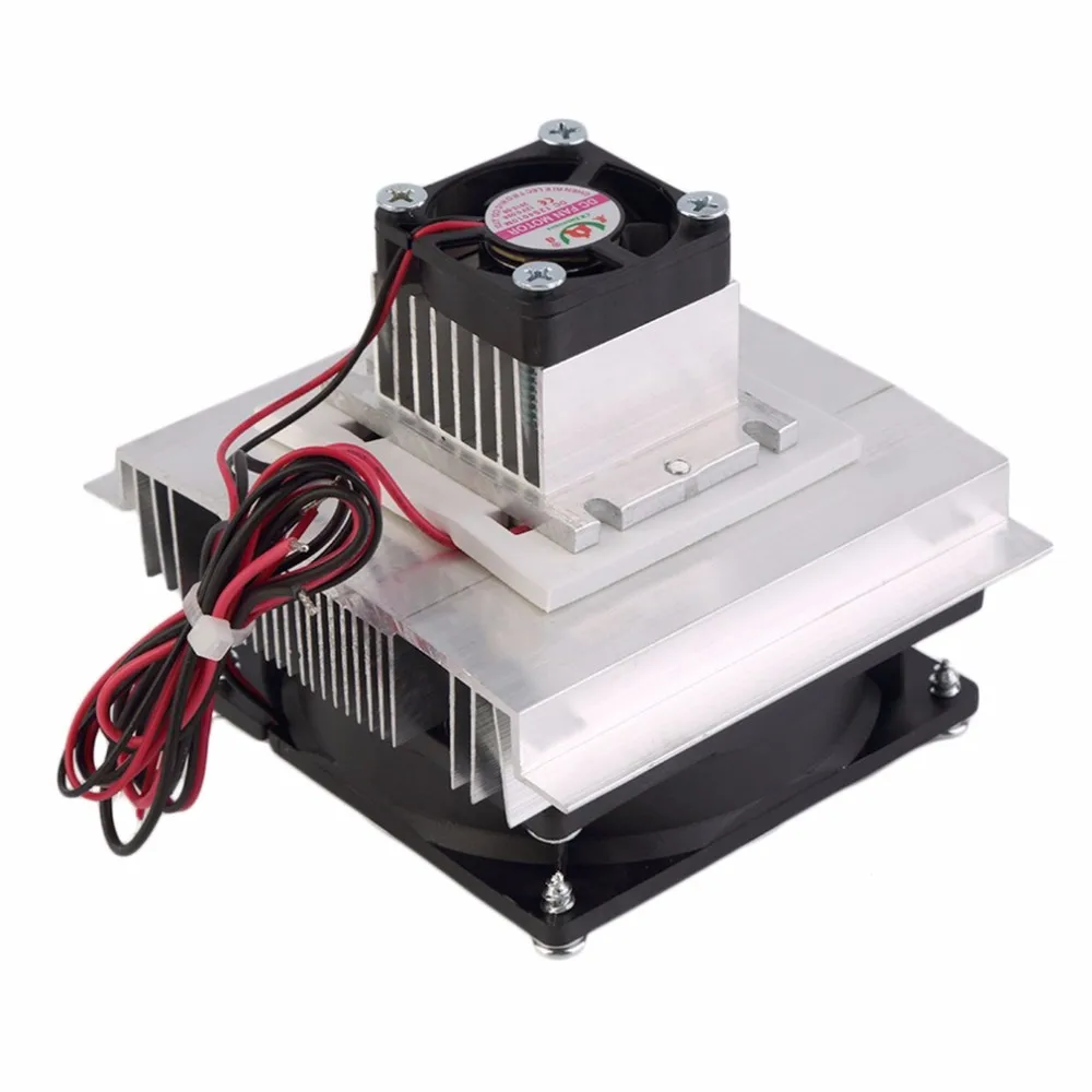 ПК крутой вентилятор Термоэлектрический охладитель для DIY ПК Пельтье Холодильный охладитель система вентилятора комплект радиатора