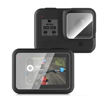 

Tempered Glass Protector Cover Case For GoPro Hero 8 Black Go pro Hero8 Action Camera Lens Display LCD Screen Protective Film