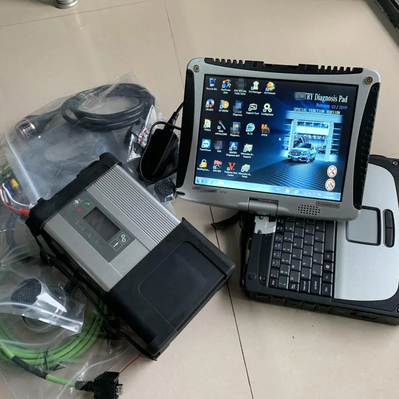 

MB Star C5 SD Connect Compact 5 with MB Star diagnosis software 2019.09 latest version 360GB SSD with Military toughbook cf19 PC
