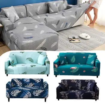

Elastic Corner Sofa Cover for Living Room Nordic Design Single Love 3 4 Seater Armchair L Type Stretch Sectional Couch Cover