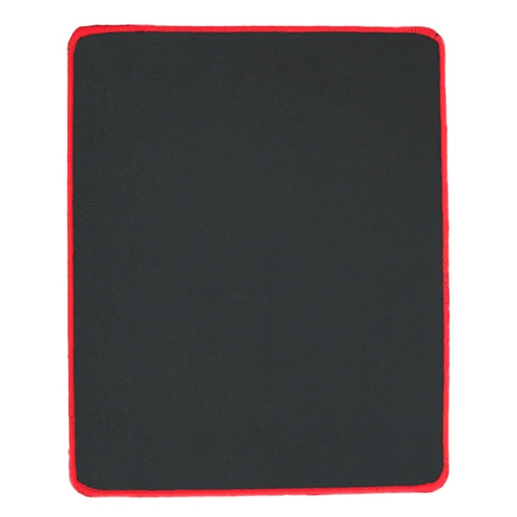 Tapis de souris antidérapant pour ordinateur portable, bord souple, cousu, bureau, en caoutchouc, en tissu polymère, 1 pièce