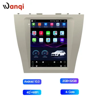 

Car Radio 4G WiFi 9.7inch Tesla Android10 2.5D Tempered HD Touchscreen Stereo Radio for Toyota Camry 2007-2013 SWC no dvd 1 din