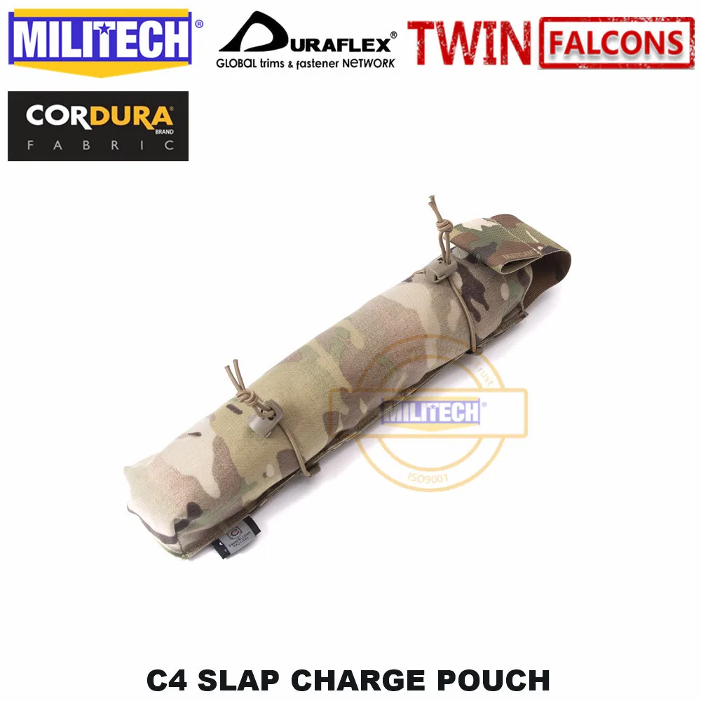 MILITECH TWINFALCONS TW Delustered Eagle Breacher Stri одиночный C4 TNT Slap сумка для зарядного устройства аксессуары сумка