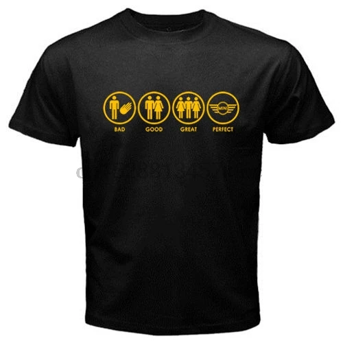Mini Cooper Perfect Car Funny T Shirt Mens Casual Tops Tee 100% Cotton Short Sleeve Size S Xxxl |