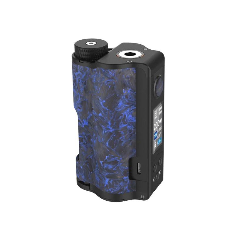 DOVPO Topside Dual Carbon Squonk Mod с чипом YIHI Питание от двух аккумуляторов 18650 максимум 200 Вт Выход DOVPO Topside vs Drag 2