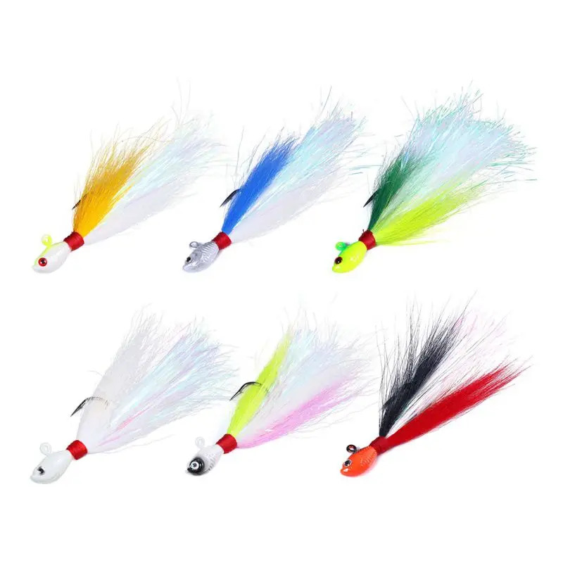 

Deer Hair Lead Hook Beard Guy Luya Bait Anti-bottom Simulation Fishing Bait lures fishing pesca Crankbait