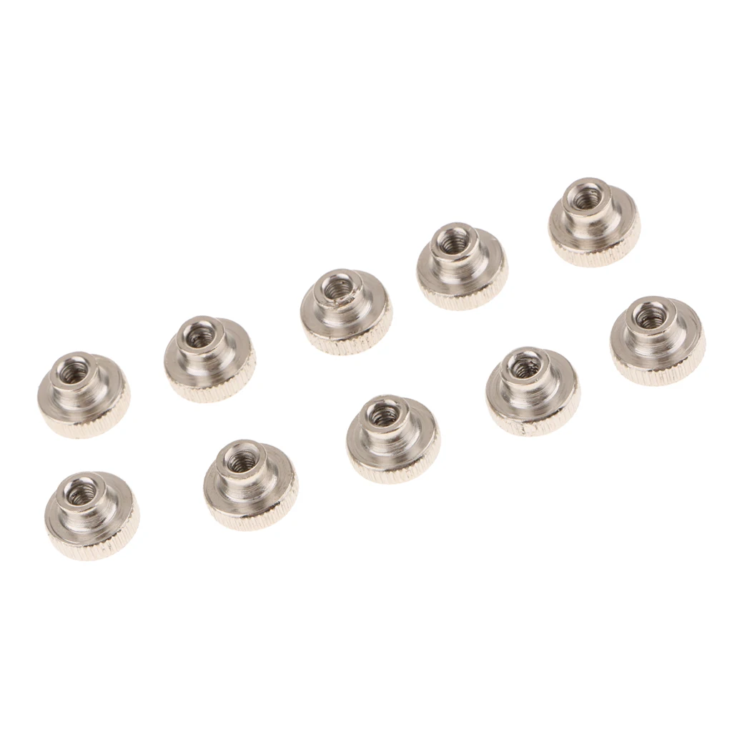 10pcs Metal Adjust Leveling Knurled Thumb Nut M3 3D Printer Heated Bed
