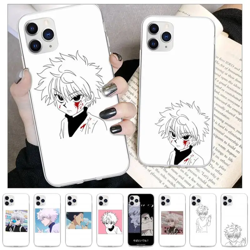 Прозрачный чехол для телефона Killua Hunter X Samsung Galaxy A51 A71 S20 S10e S8 S7 S9 S10 Plus | Мобильные