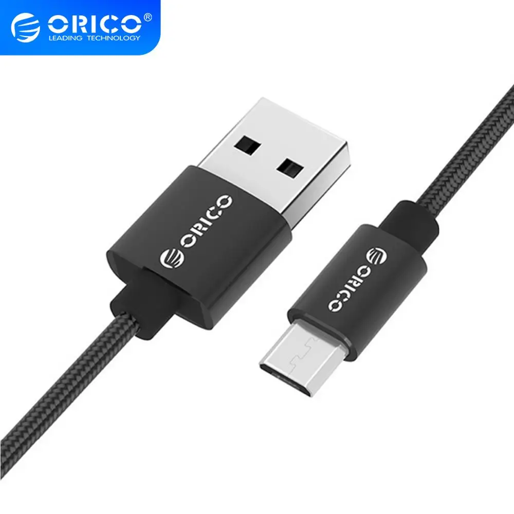 Кабель Micro USB ORICO 2.4A нейлоновый кабель для быстрой зарядки и передачи данных