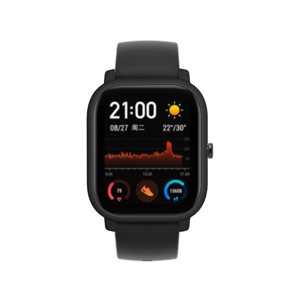 Pc защитный чехол для Xiaomi Huami Amazfit GTS защитный чехол рамка бампер умные аксессуары