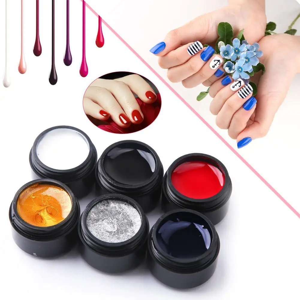 

5ml Wire Drawing Nail Gel Lacquer Painting Gel Varnish Pulling Silk Spider Fashion Nail Art Gel Nail Polish Pulling Silk NailArt