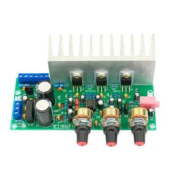 

Top 2.1-Ch Bass Subwoofer Tda2050+Tda2030 Digital Audio Amplifier Board 18W+18W+32W