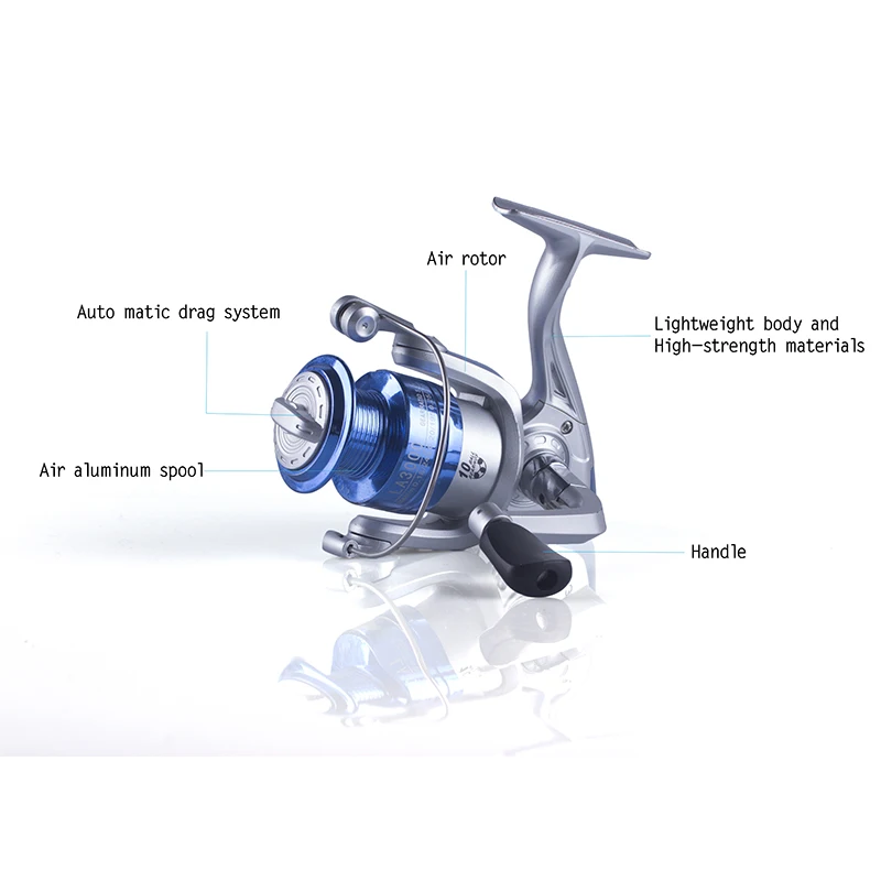 Original 12BB Spinning Fishing Reel Fishing 5.2:1/4.7:1 Right Hand Metal Spool Stainless Steel Fishing Accessories Free Shipping