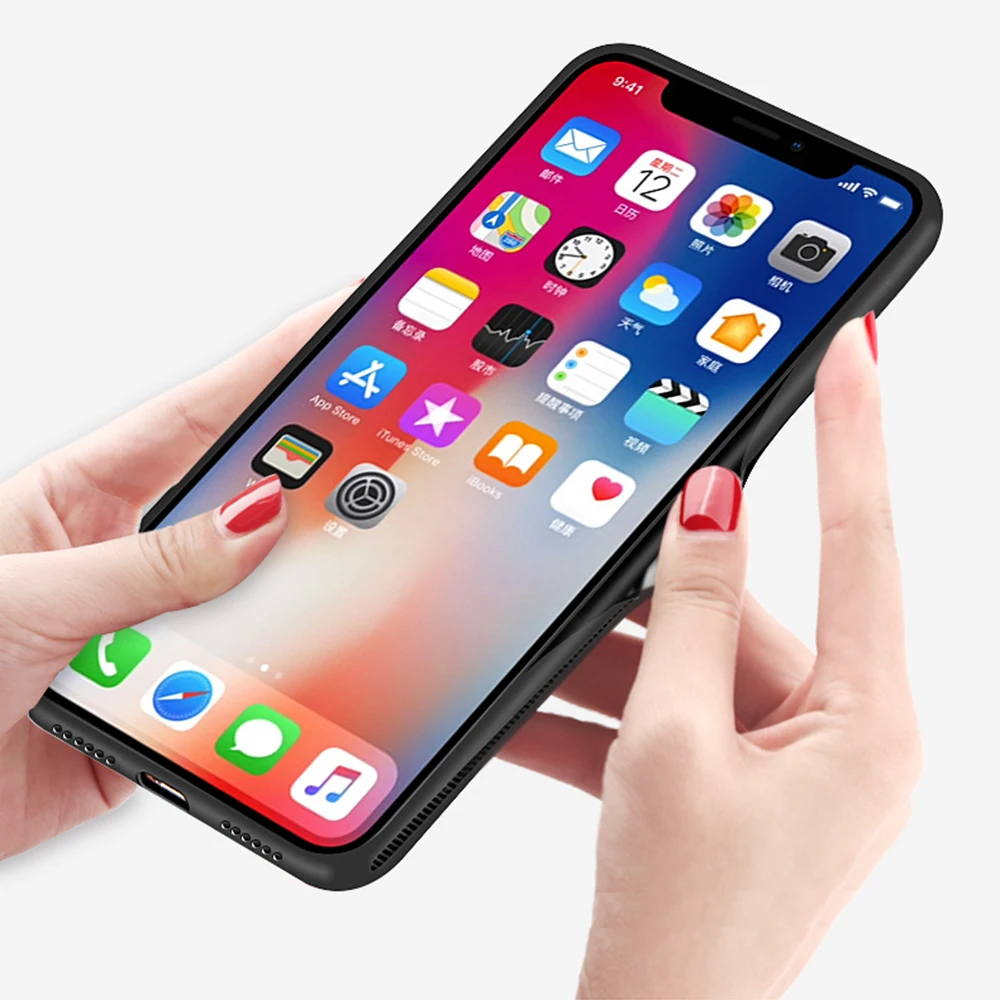 Матовый чехол PUNQZY для телефона iPhone X XS XR Max 12 PRO MAX 7 8 6 PLUS 11 мягкий из ТПУ деловая