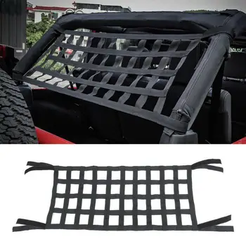 

New Multifunction Car Roof Net Pocket Heat Insulation Net Roof Soft Luggage Strength Net Rest High Oxford Hammock Cloth Mes U4A1