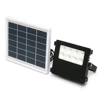 

Solar Flood Light 8LED Outdoor Solar Lighting Waterproof IP65 Solar Spotlight for Home Garden Yard Lawn Pool 500LM 10W