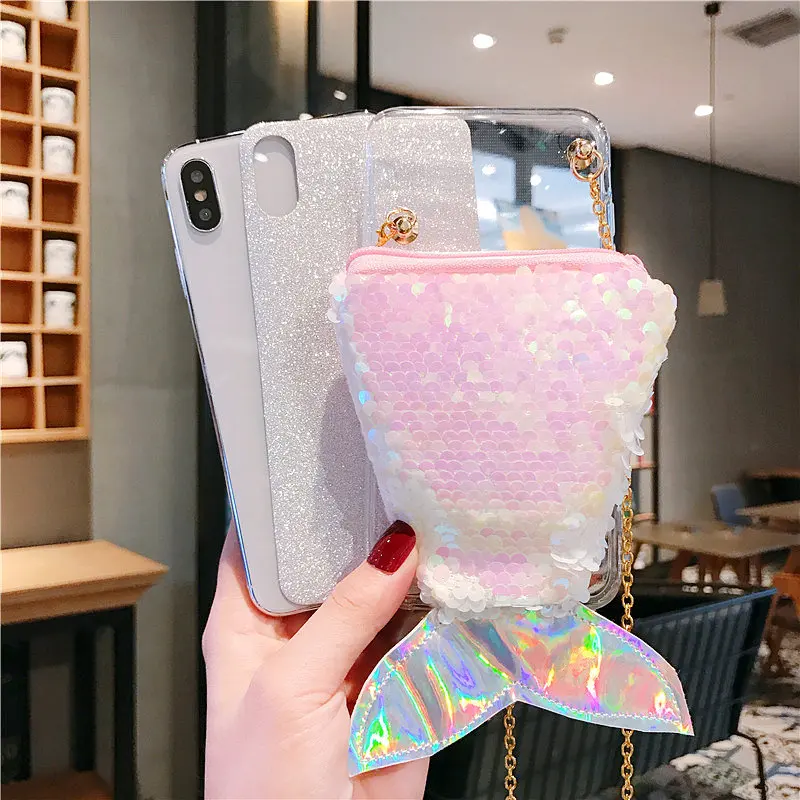 

Mermaid Lanyard Strap Wallet Case For Samsung Galaxy J7 J6 J5 J4 J3 J2 J1 Mini Prime Ace Core Pro Plus 2018 2017 2016 Eu USA