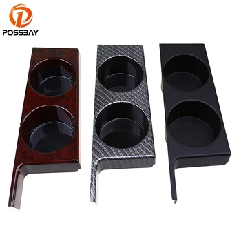 

POSSBAY Car Cup Holder Interior Car Organizer Portable Drink Holder Box Fit for BMW 5-Series E39 Sedan 1996-2003