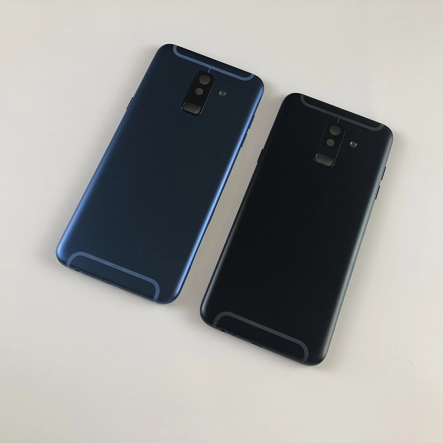Для Samsung Galaxy A6 Plus 2018 + A605 A605F корпус металлический средняя рамка Задняя крышка