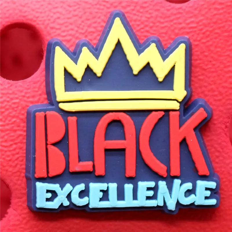 Crock Charms Accessories Custom Cartoon Cute PVC Shoe Croc Buttons Sandals Charms Black Lives Dope Father Portrait Free Shipping