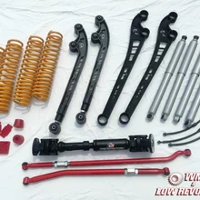 Jimny JB74 2-5 дюймов полный комплект подъема внедорожные детали для отделки автомобиля