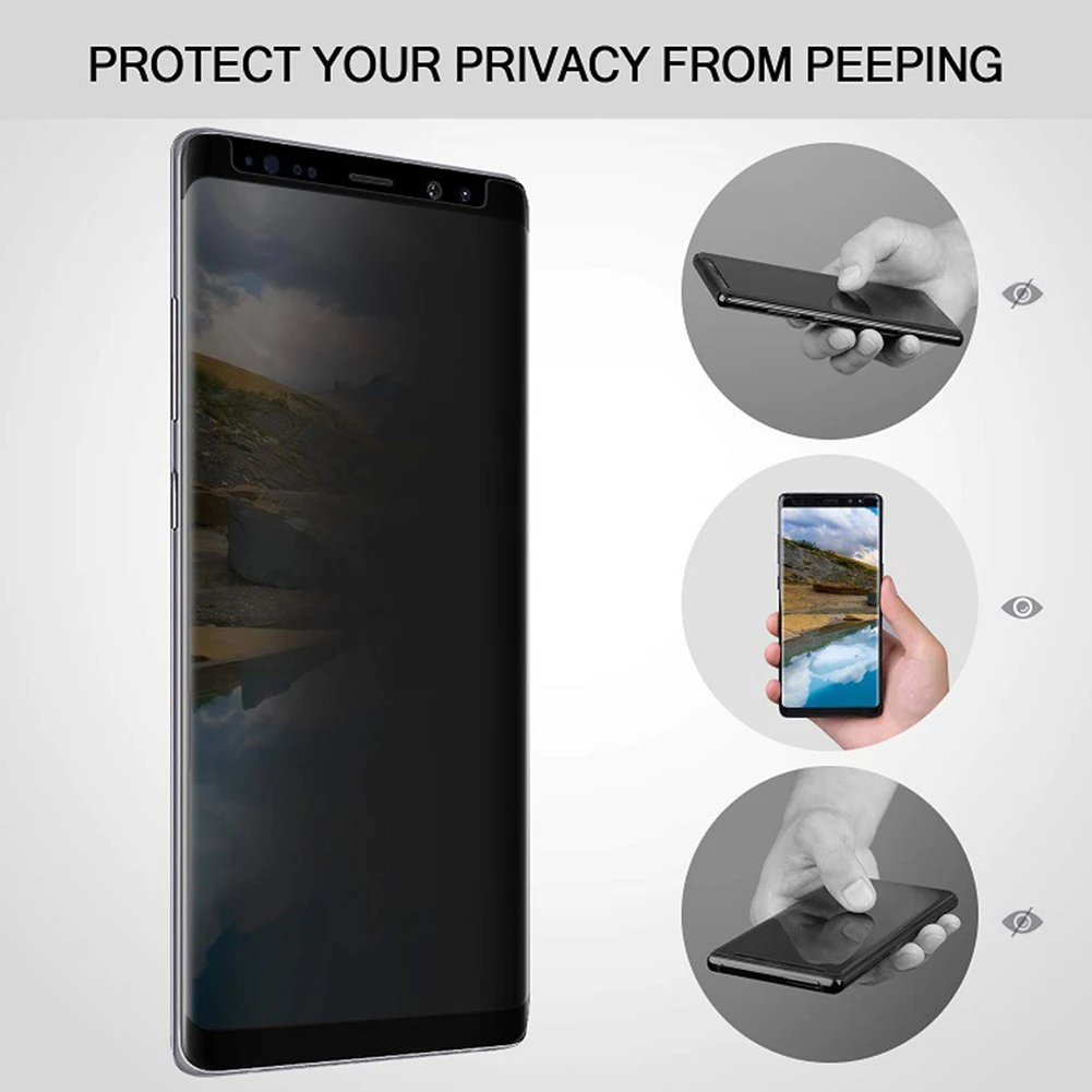 Антиглазурное защитное Закаленное Защитная пленка для экрана для samsung Note S8 S9 S10e S10 pro