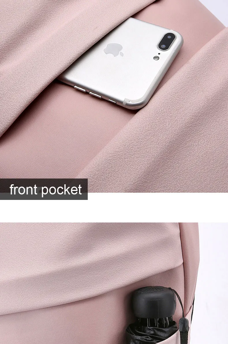 TUGUAN бренд Для женщин Модный антикражный зарядка через usb рюкзаки школьные 15," Ноутбук Рюкзак Повседневное Чемодан сумки розового цвета
