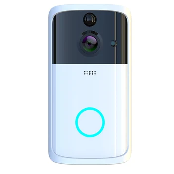

Wireless Smart WiFi Doorbell IR Video Visual Camera Intercom Protect Home Safe BJStore