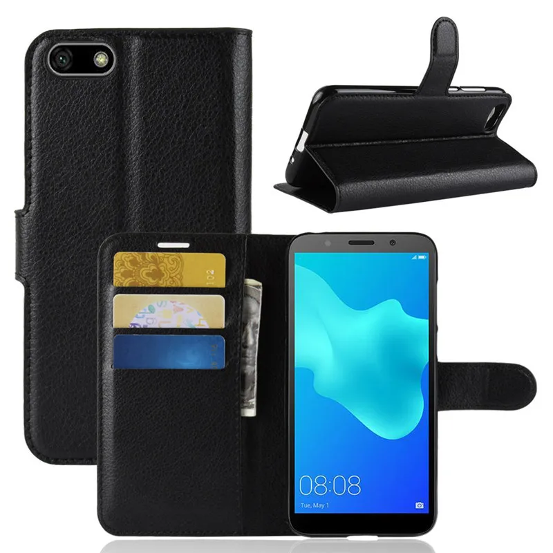 Чехол-книжка из искусственной кожи для Huawei Y5 Lite DRA-LX5 DRA LX5 Y5Lite Y 5 | Мобильные