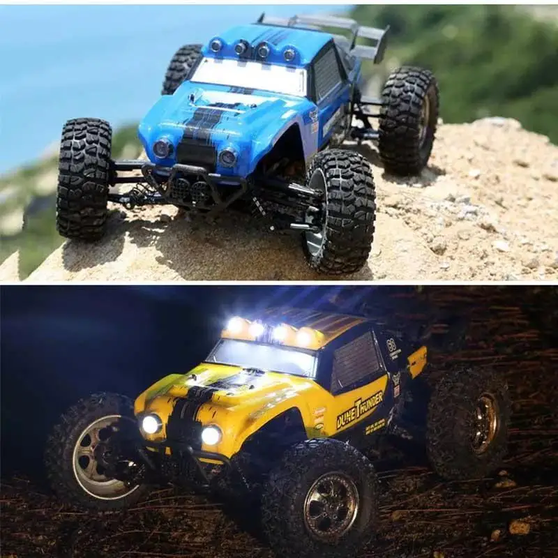 HobbyLane HBX 12891 1/12 4WD 2,4G водонепроницаемый гидравлический демпфер RC пустынный багги грузовик с светодиодный светильник