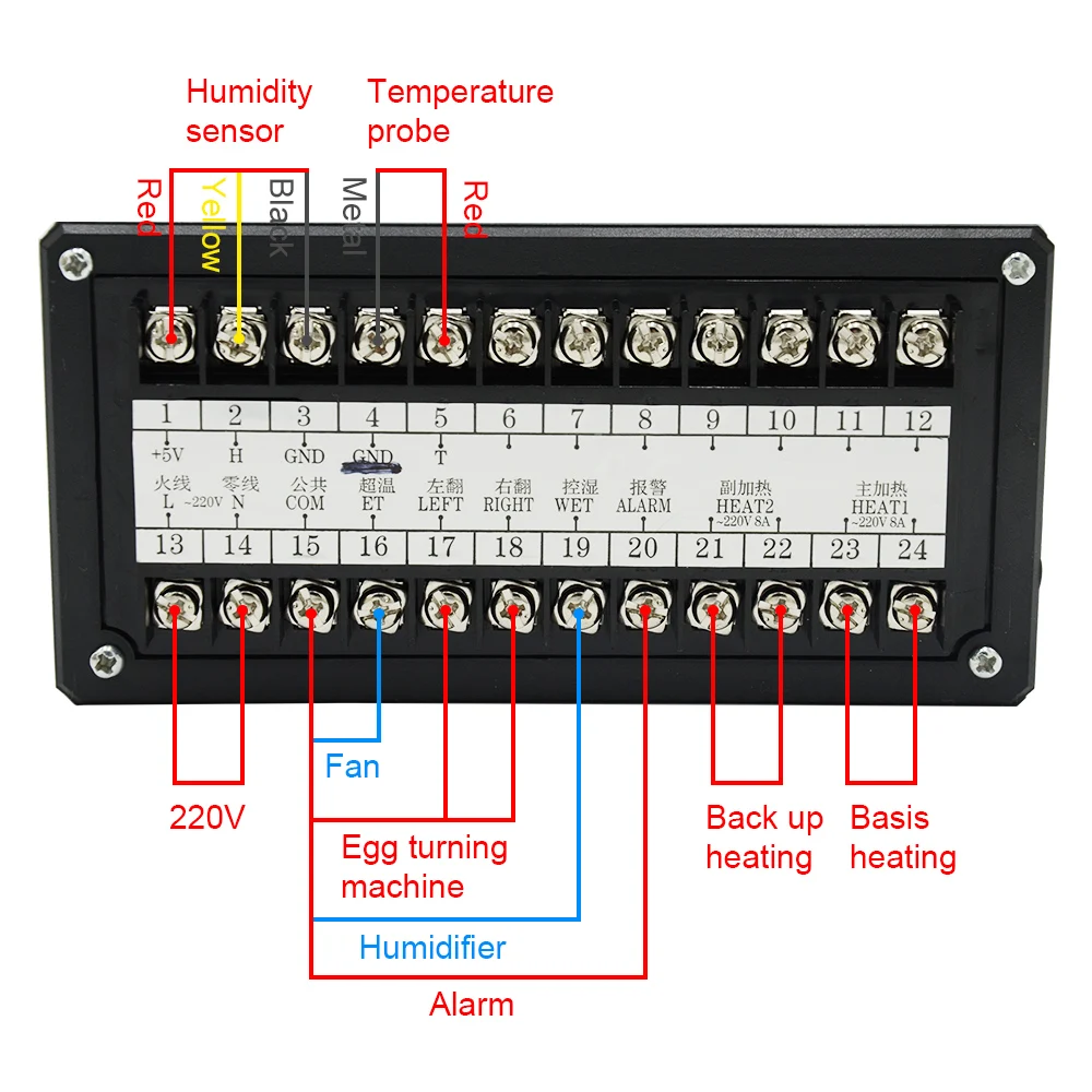 Egg incubator Xm-18 Egg Controller Incubator Multifunction Automatic Temperature Humidity Control 100-240Vac,CE,ISO,Xm18 xm18s