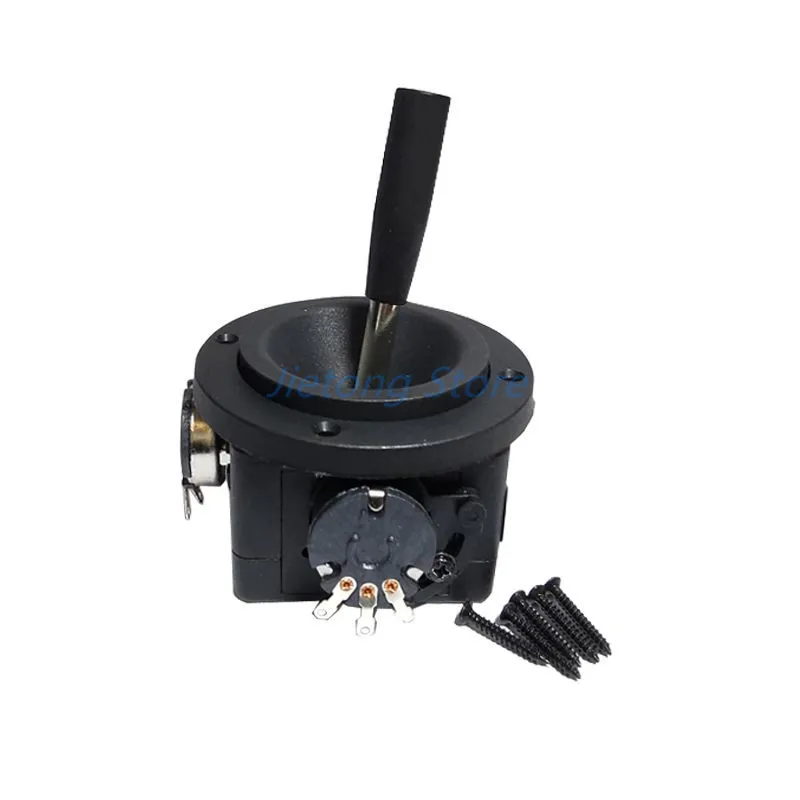 360 Degree 2-axis Sealing 10K Joystick Potentiometer Non-spring Return Won't Reset for Lighting Console 1pc multiturn potentiometer linear potentiometer rotary potentiometer potentiometer kit trimmer potentiometer adjustable resistor potentiometer knobs electronic components scooter joystick