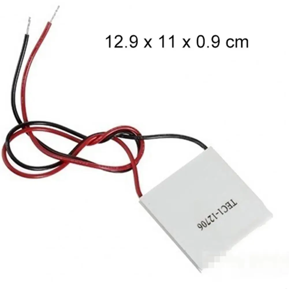 Electronic Components 5.58A 12V 60W TEC1-12706 Cooling Peltier Plate Thermoelectric Cooler Heat Sink Module Integrated Circuits thermoelectric cooler module