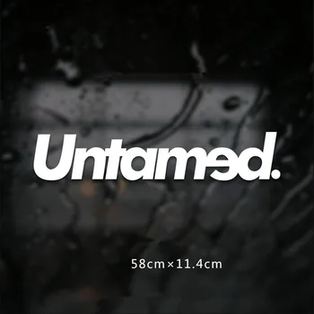 

JL 58 cm *11.3CM JMD untamed Vinyl Decals front and rear windshield personalized Car Stickers
