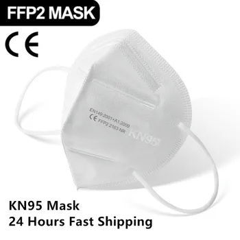 

FFP2 KN95 Face Mask Filter Masks PM2.5 Anti-fog 5 Layers Mask Breathable Protective Maske Dustproof Reusable Mouth Mascarillas