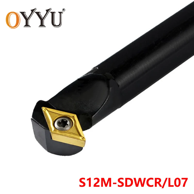 Oyu 12 мм S12M-SDWCR07 S12M-SDWCL07 SDWCR SDWCL токарный станок резак арбор расточной бар