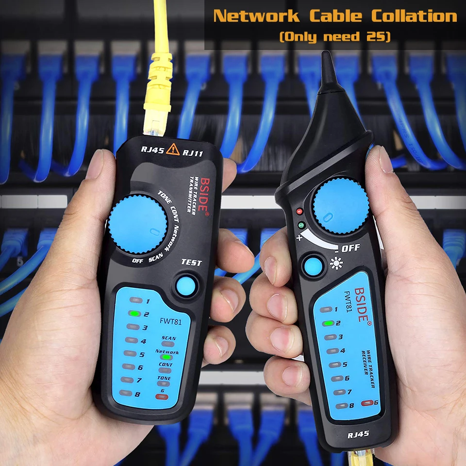 Cable Tracker Network Telephone line Detector wire finder wiring Wires Trace bre