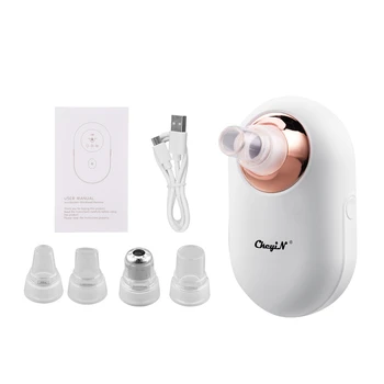 

5 In 1 USB Blackhead Remover Face Pore Cleaner Acne Removal Skin Firming Skin Vacuum Suction Facial Cleansing Machine Face Care