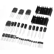 2 шт. HiFi MX50 sEs 2,0 двухканальный 2x100 Вт стерео усилитель DIY Kit доска для diy аксессуары