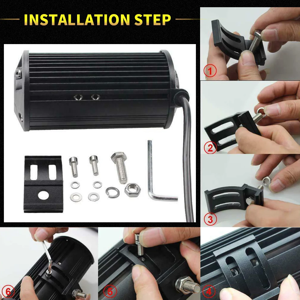 LED Work Light-installation