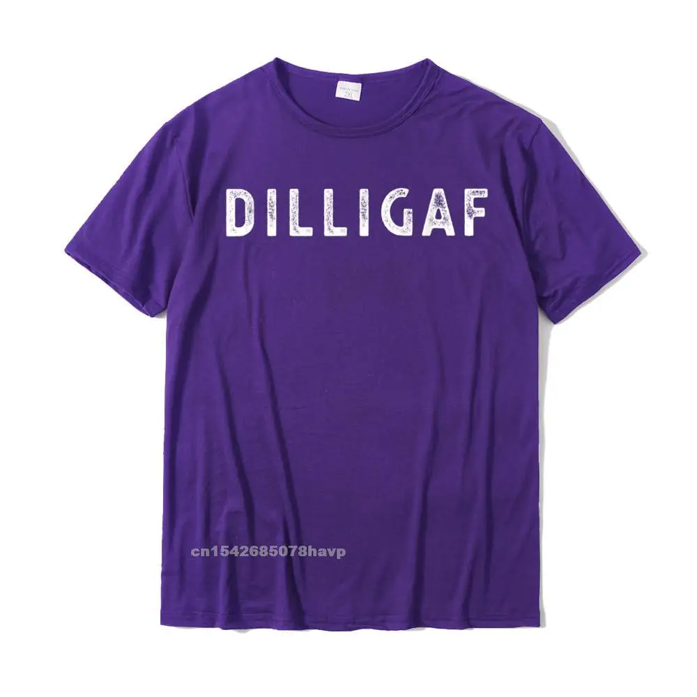 Hip hop Tops Shirts 2021 Crewneck Casual Short Sleeve 100% Cotton Youth Tshirts Normal Tops Tees Wholesale DILLIGAF Do I Look Like I Give A F Funny Sarcastic Humor T-Shirt__1577. purple