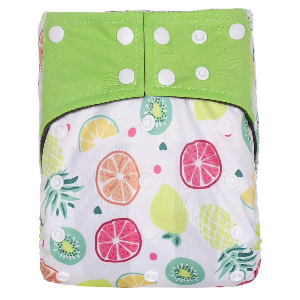 

Simfamily New 1PC Reusable Bamboo Charcoal Baby Diaper One Size Pocket Adjustable Washable Nappies Cloth Nappy For 3-15kg Baby