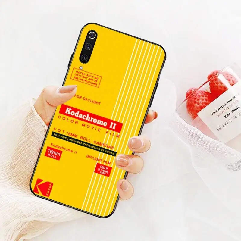 PENGHUWAN Japanese brand film Fashion Soft Kodak Phone Case cover Shell for Xiaomi Mi9 9SE 8SE Pocophone F1 Mi8 Lite