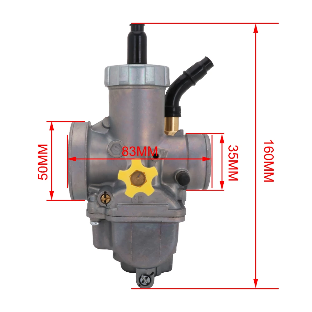Мотоцикл карбюратор для скутера Carburador Carb кабель для Keihin PE28 28 NSR150 28 мм с power Jet Racing ATV Quad