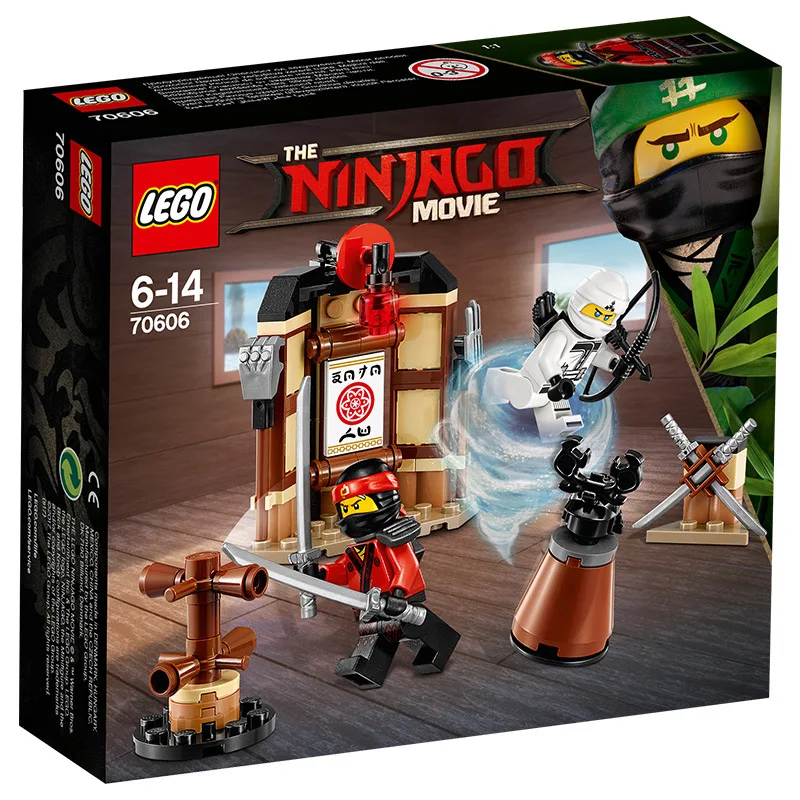 Lego LEGO Assembled Building Blocks Phantom Ninja Movie Ninja Training Field 70606 Small Particles Boy Toy