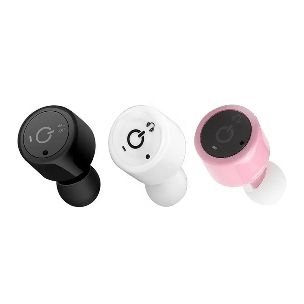 Мини беспроводные Bluetooth наушники с микрофоном True Bass Стерео шумоподавление наушники-вкладыши превосходное качество звука