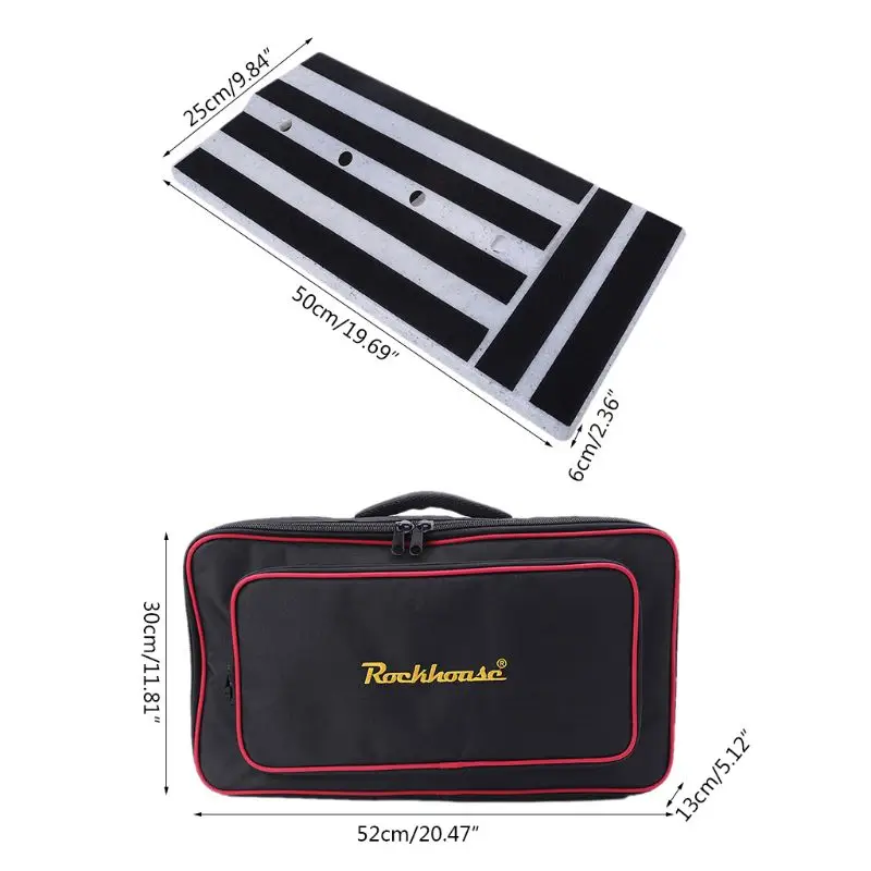 Чехол для гитарной педали с эффектом мастерства педалборд RockBoard Hide power Room ABS 27RD