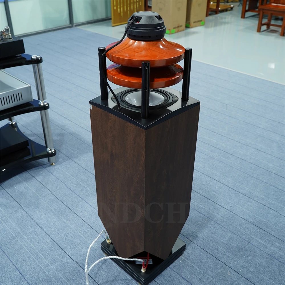 GL-001 HIFI Loudspeaker Speaker Three-Way Coaxial Passive Home Speaker 8 Ohm/220W Sensitivity 92DB