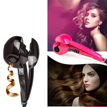 

Automatic LCD Screen Hair Curler 360 degree rotation Professional Electric Hair Curling Iron Roller Wave Machine Styler Tools